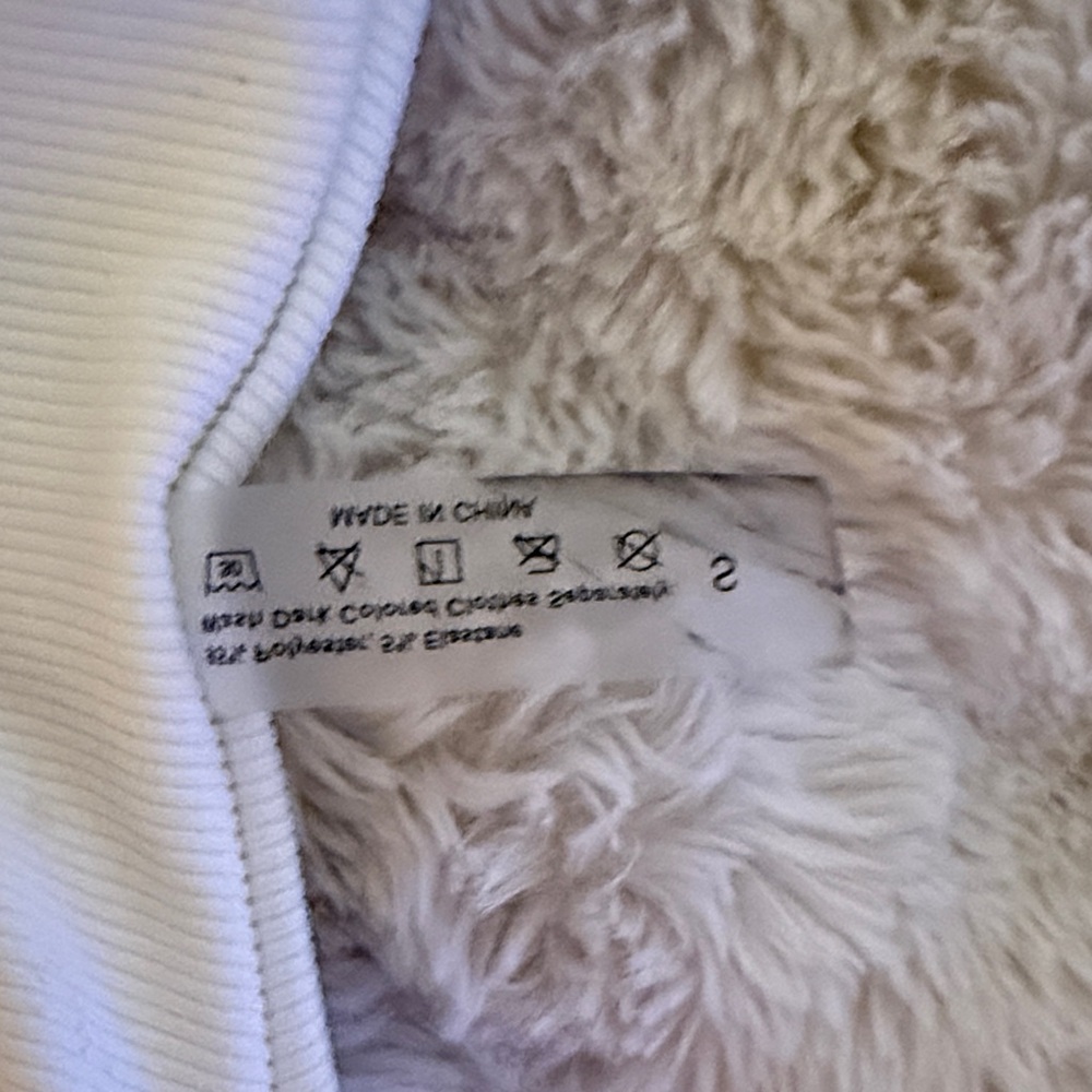 White Ribbed Bikini Set - Picture 2 of 2